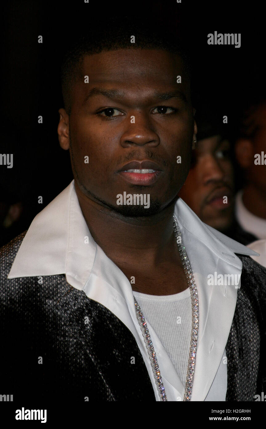 HOLLYWOOD, CALIFORNIA. November 2, 2005. Curtis '50 Cent' Jackson at ...