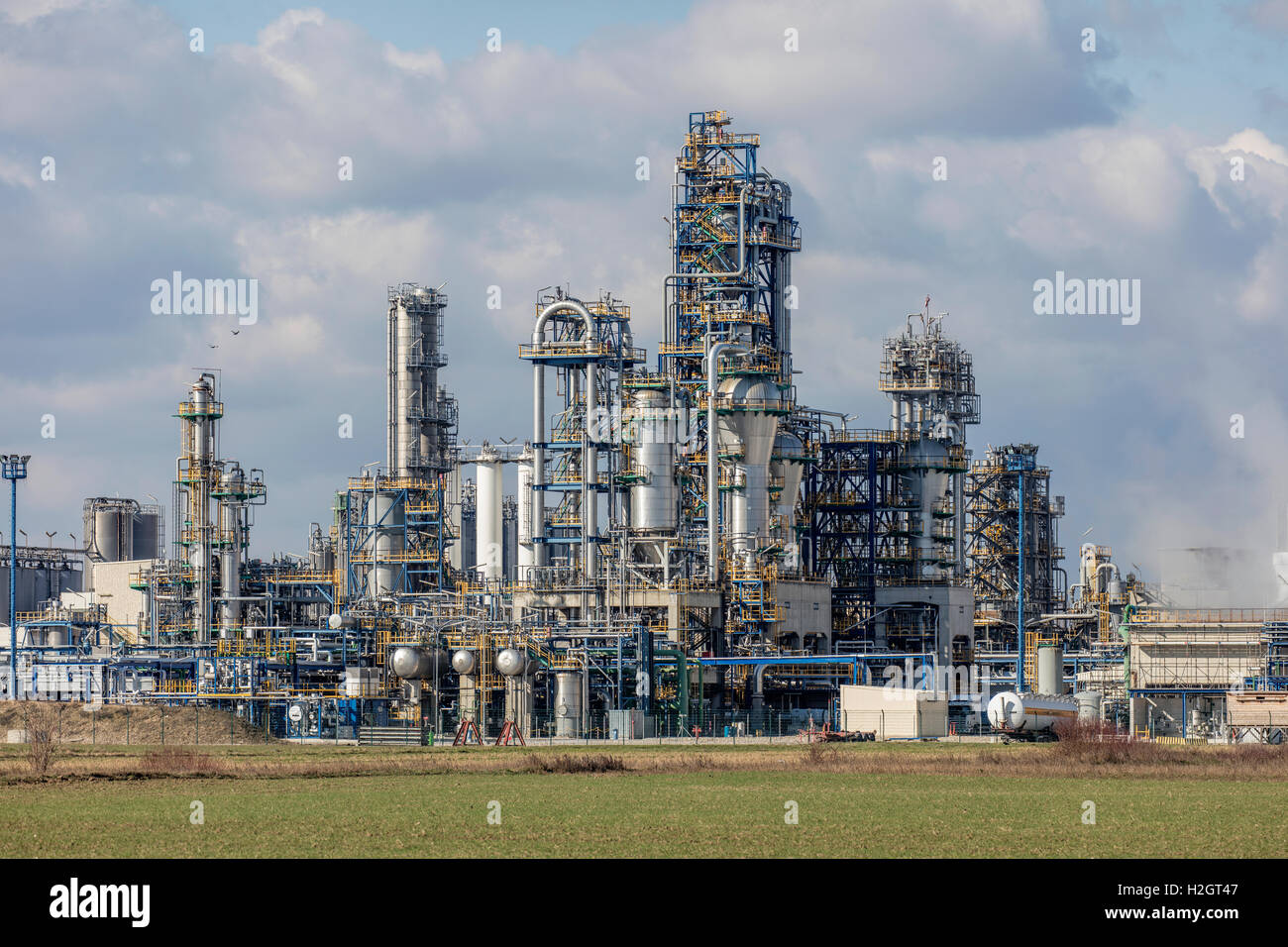 Chemical plant for plastics production, Schwechat, Lower Austria