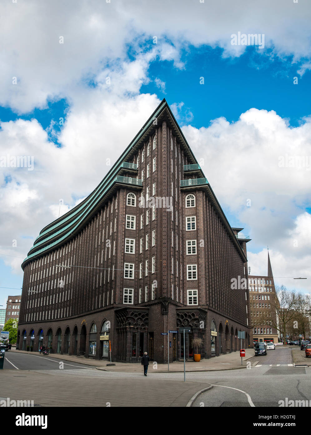 Chile house, The Chilehaus, Kontorhaus quarter, Kontorhausviertel, UNESCO World Heritage Site