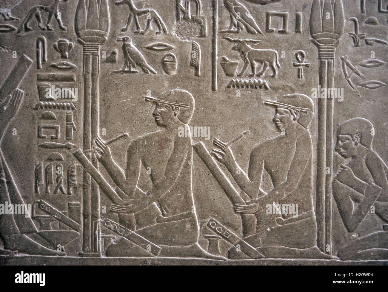 Ancient egyptian scribes hi-res stock photography and images - Alamy