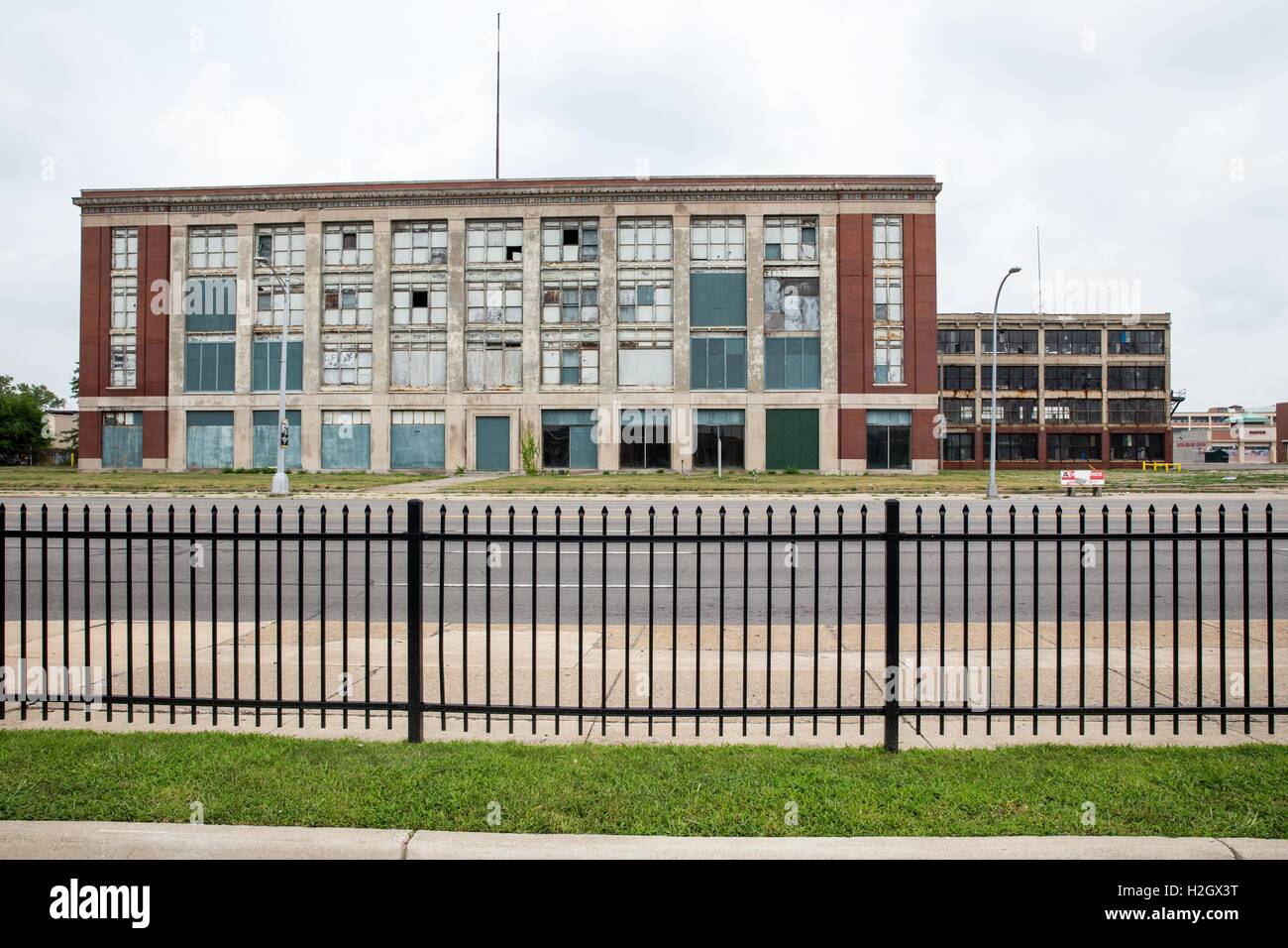 Place of the first assembling line FORD Motor Company Highland Park