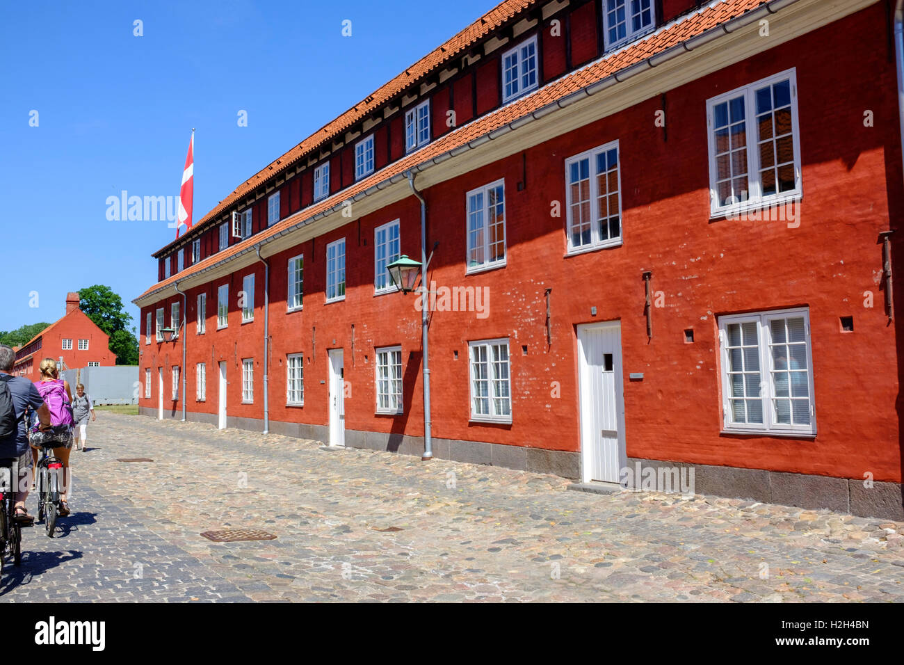 Kastellet, Copenhagen , Denmark. 17th Century fortress Stock Photo