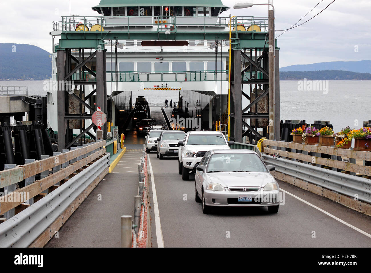 Auto ferry from Anacortes to Lopez Island Island San Juan Islands