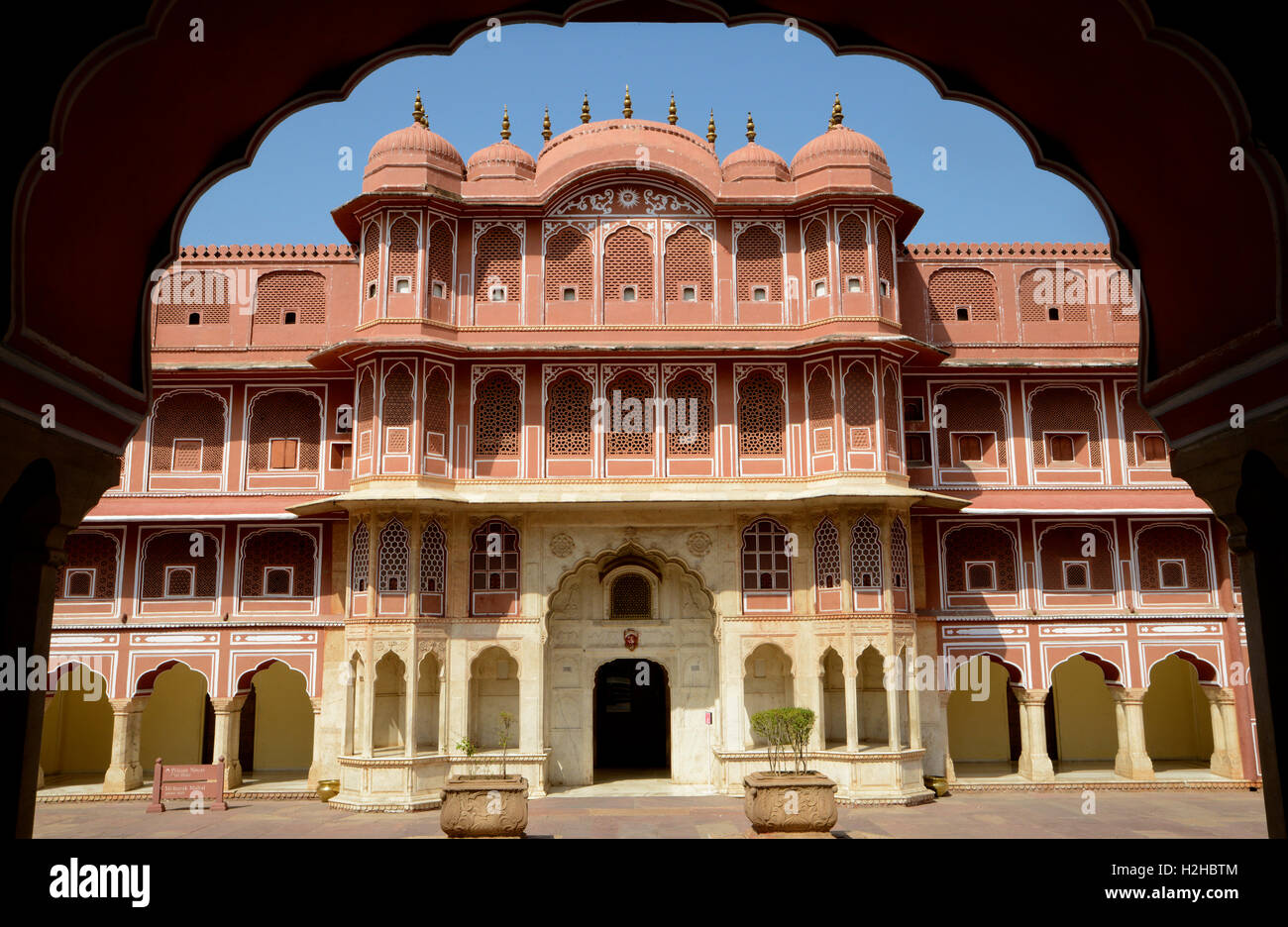 Chandra Mahal in City Palace,Jaipur,Rajasthan,India Stock Photo - Alamy