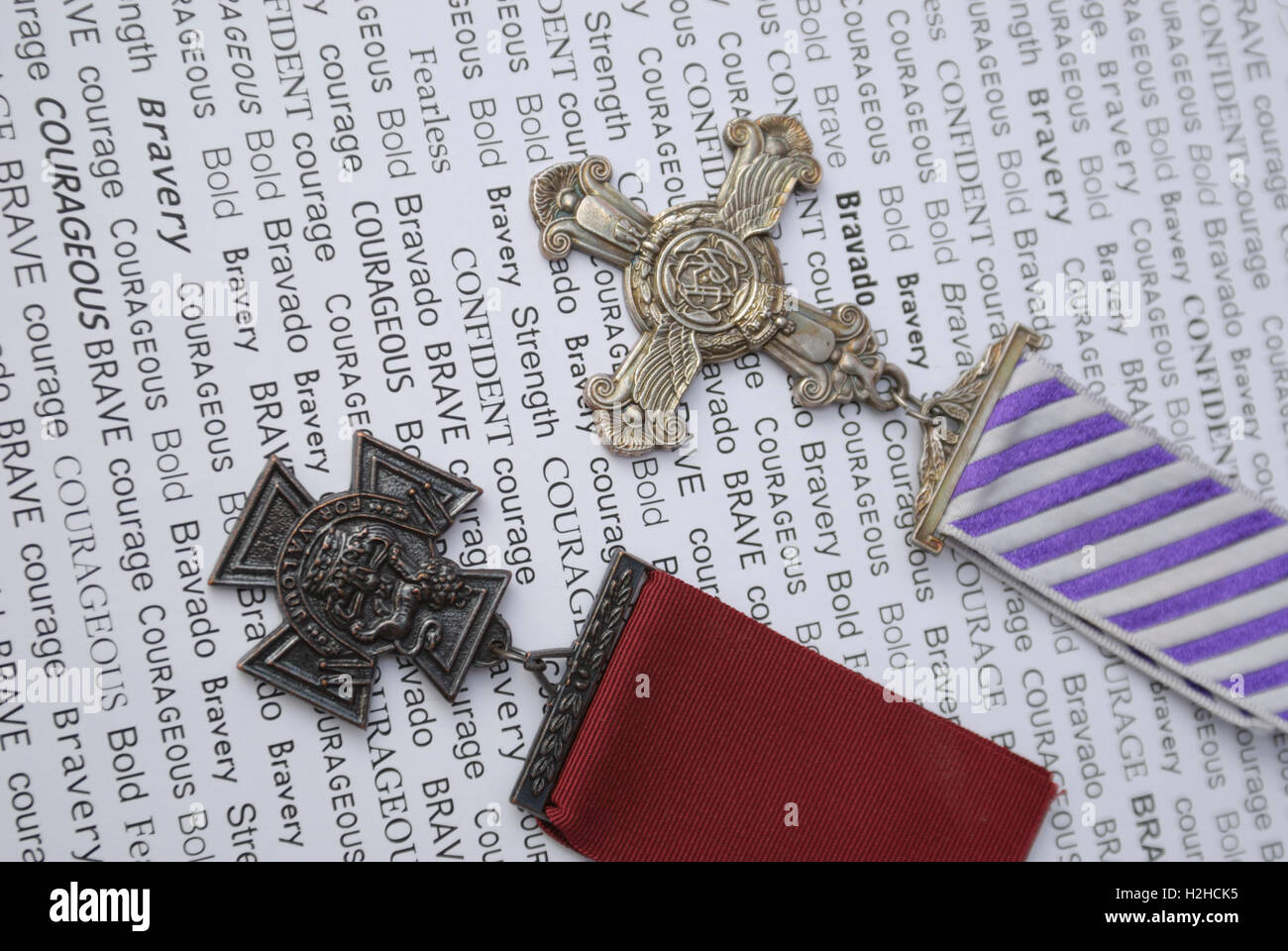 Medals on Dictionary Stock Photo Alamy