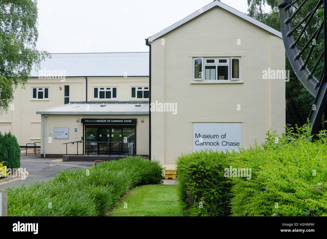 The Museum of Cannock Chase in Hednesford, Cannock, Staffordshire Stock