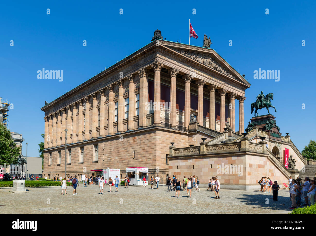 The Alte Nationalgalerie on Museum Island (Museuminsel), Berlin, Germany Stock Photo