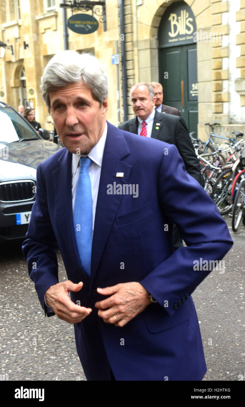 John Kerry United States Secretary of State at the oxford student union