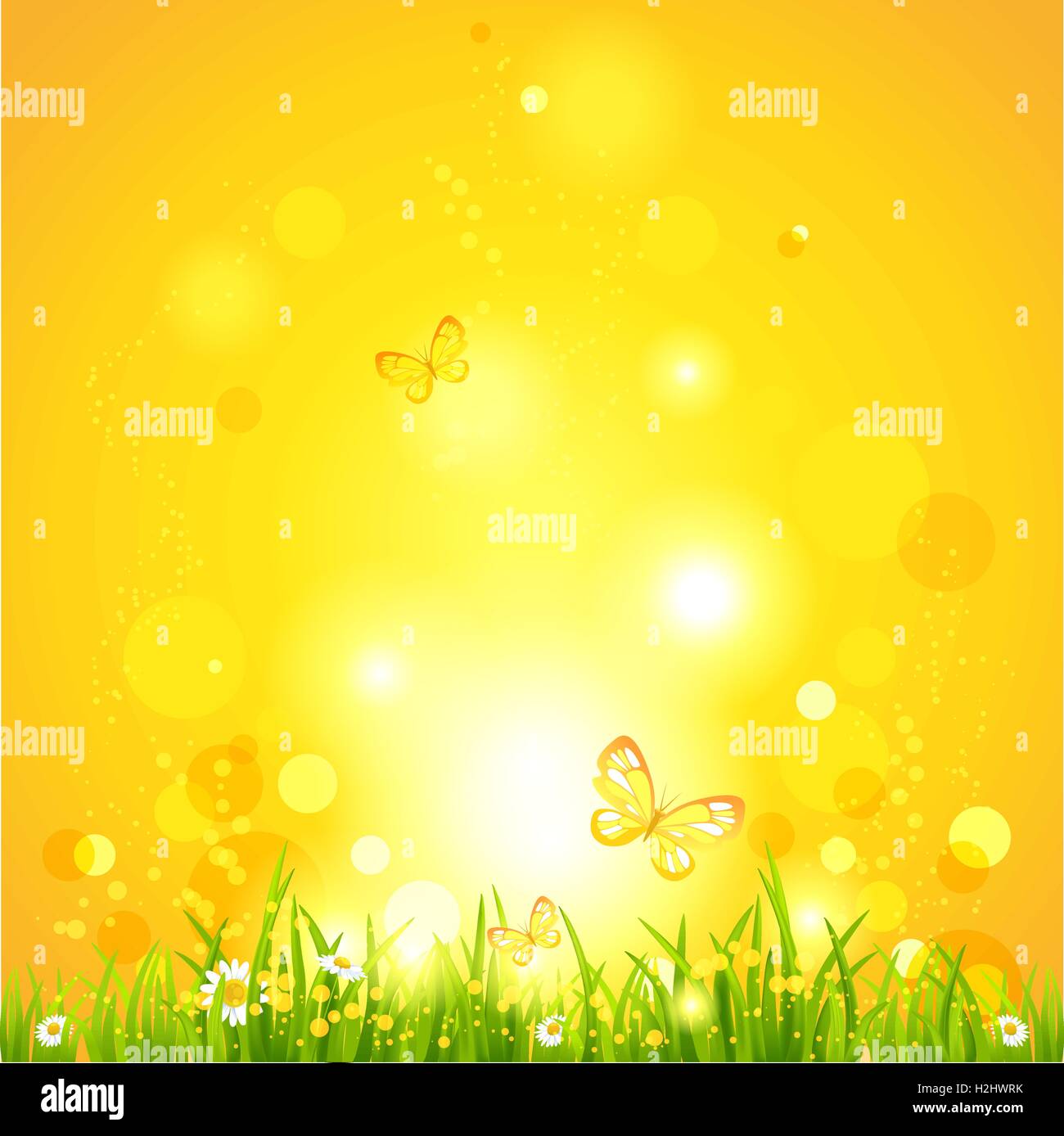 Hot summer evening Stock Vector Image & Art Alamy