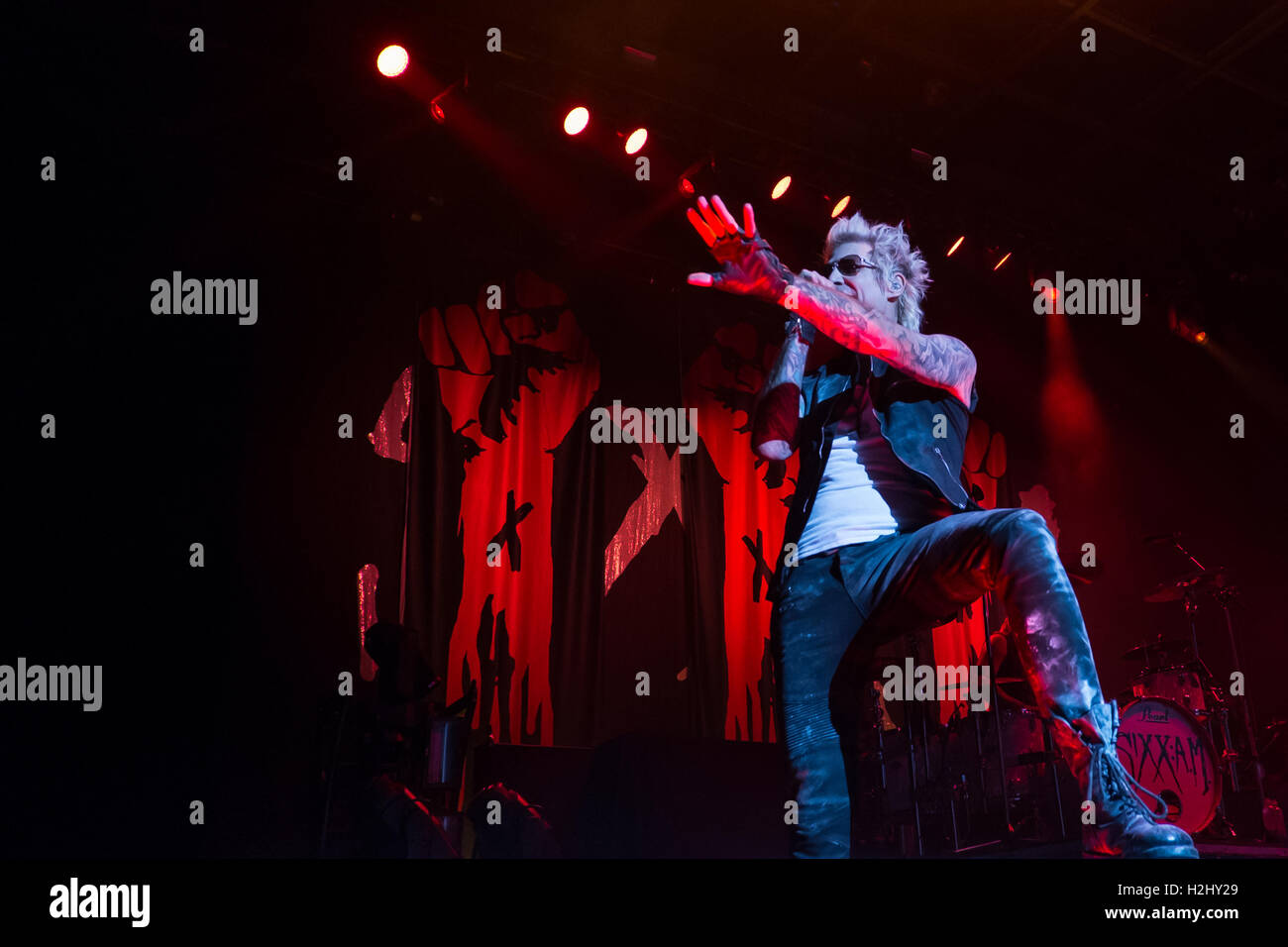 Dj ashba nikki sixx james michael of sixx hi-res stock photography and ...