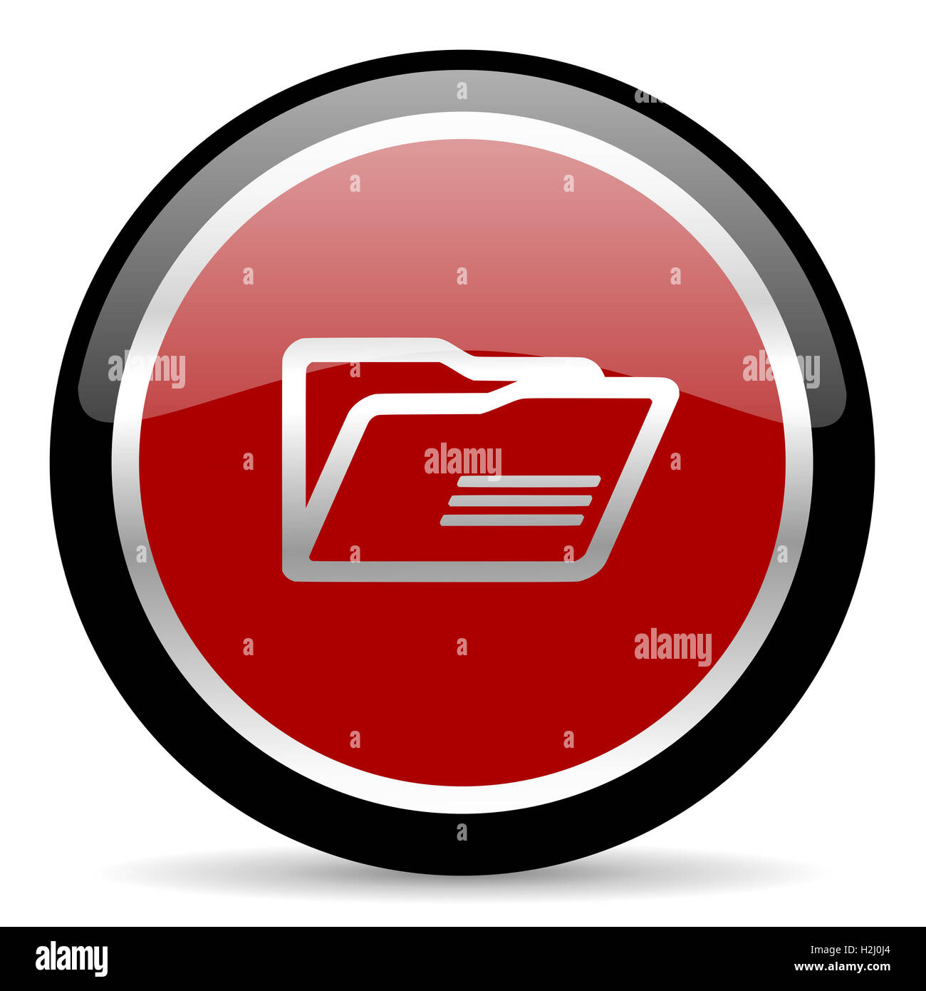 Computer folder icon file hi-res stock photography and images - Alamy