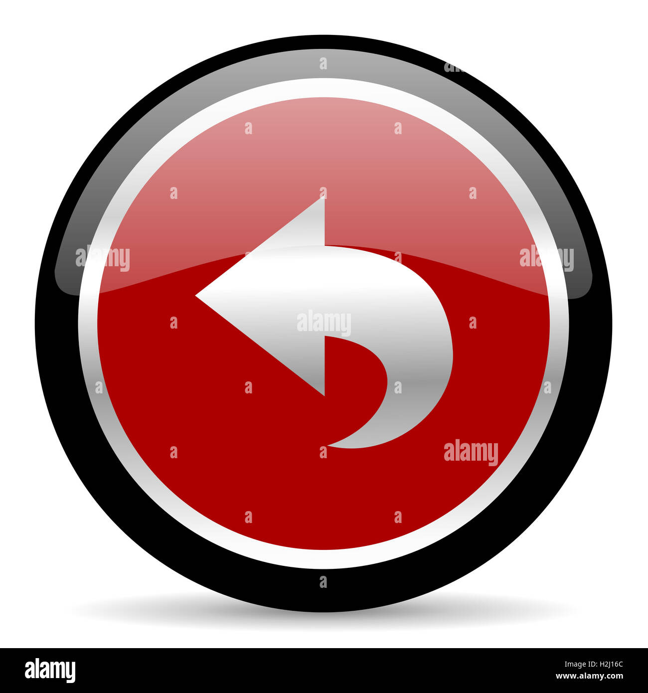 Go back button Cut Out Stock Images & Pictures - Alamy