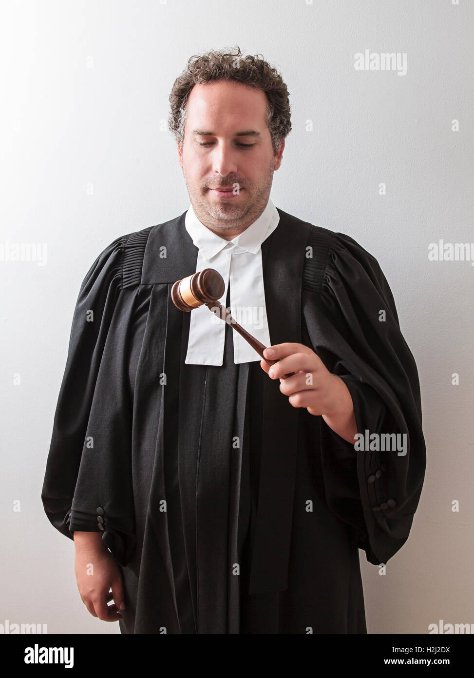 People Using Gavel Looking at the gavel Stock Photo - Alamy
