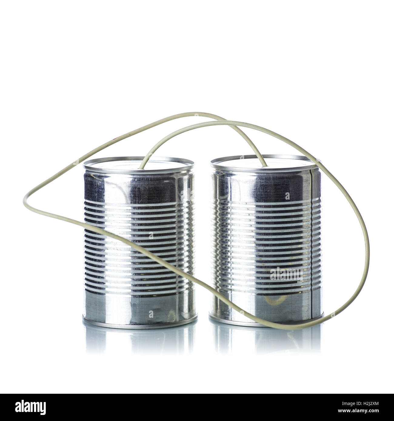 Tin can string telephone hires stock photography and images Alamy