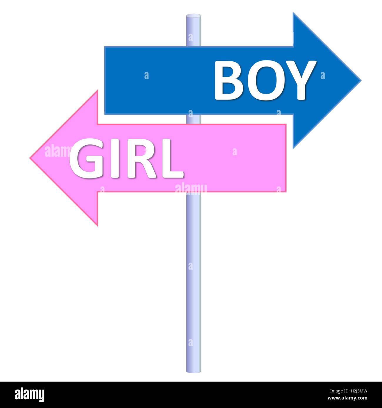 Boy or girl Stock Photo