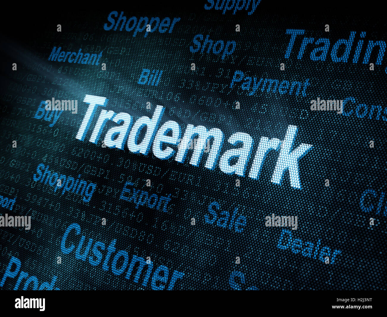 Trademark text hi-res stock photography and images - Alamy