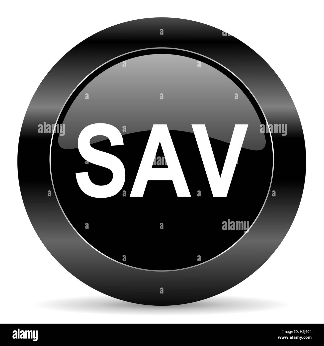 sav icon Stock Photo