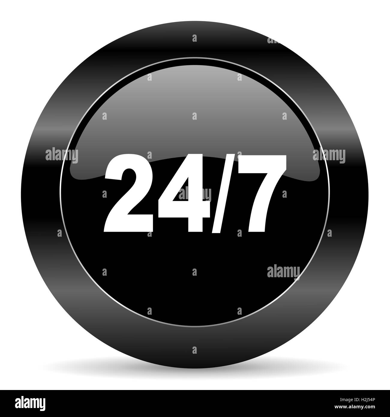 24 7 Icon Stock Photo Alamy 24 7 Icon Stock Photo Alamy