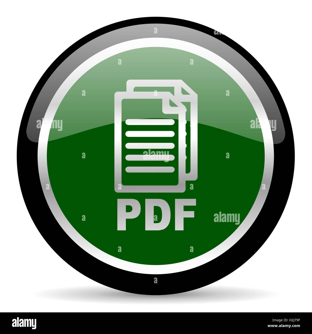 pdf icon, Stock Photo