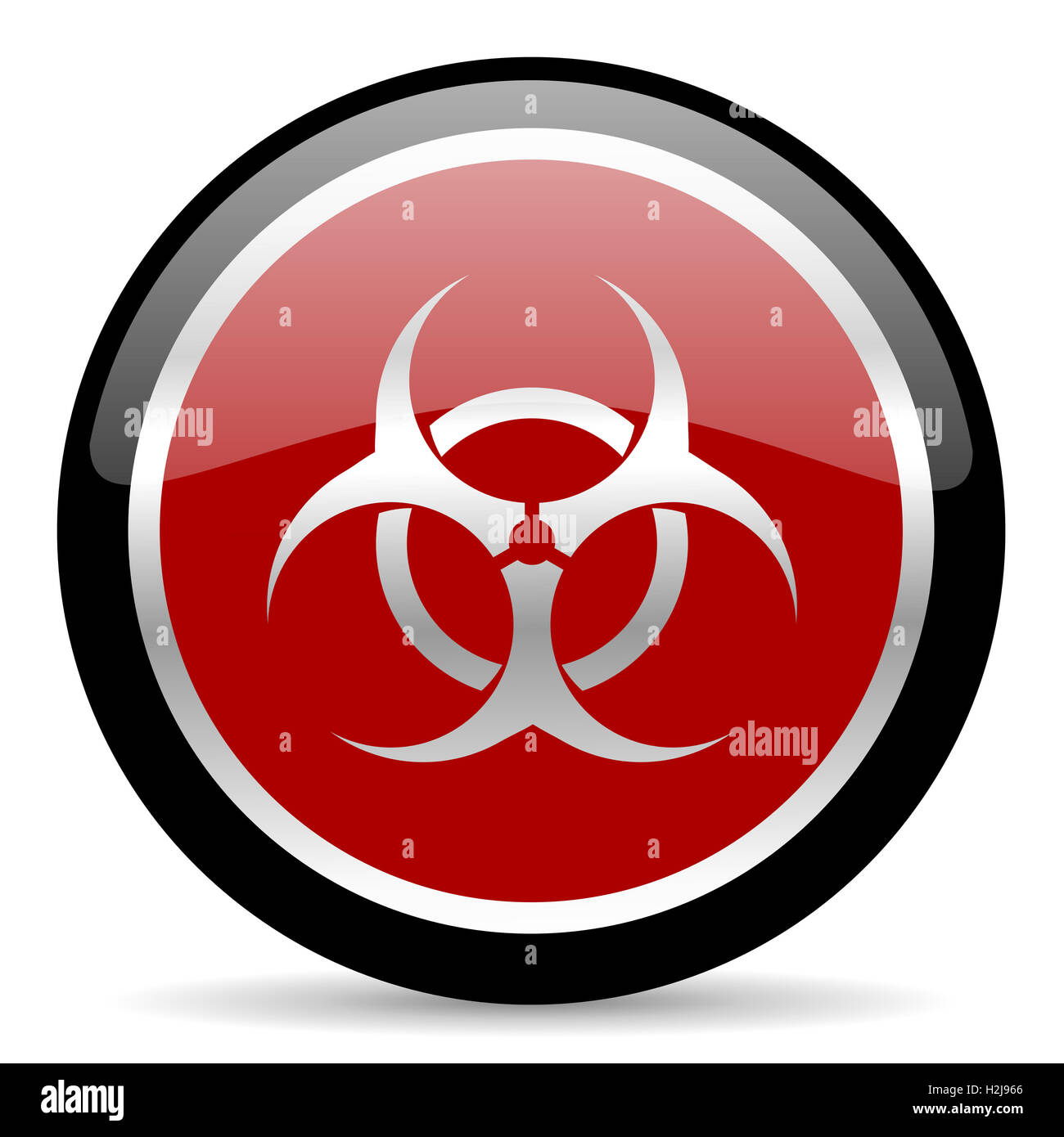 biohazard icon Stock Photo