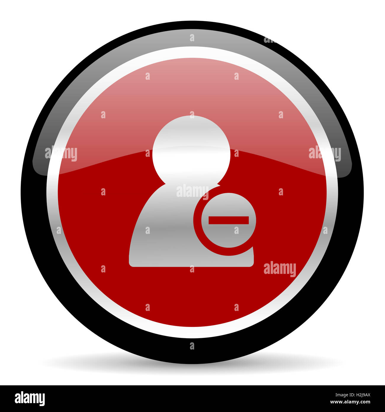 remove contact icon Stock Photo - Alamy