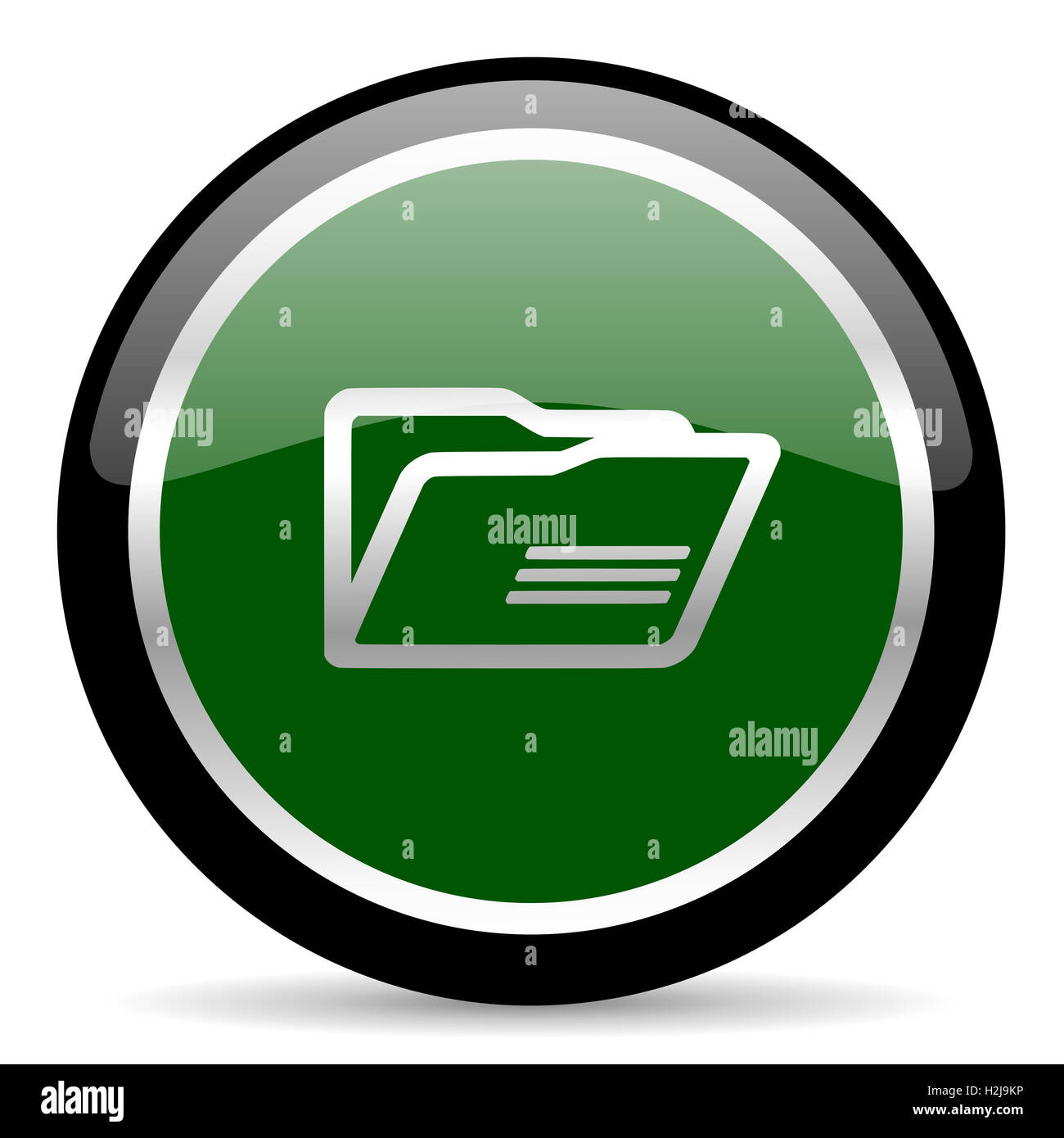 Computer folder icon file hi-res stock photography and images - Alamy