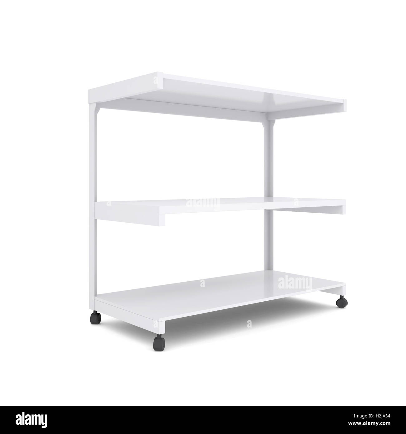 Office shelving unit on wheels Stock Photo Alamy