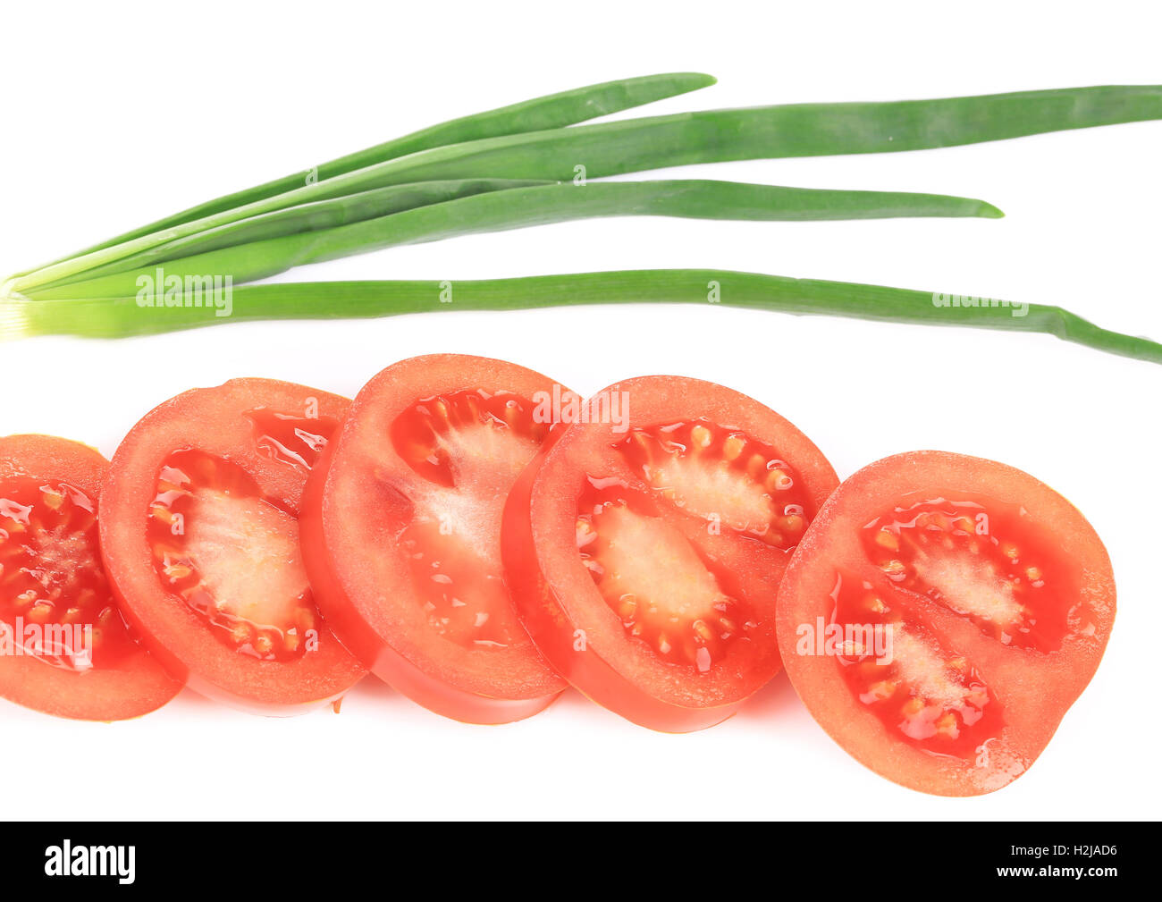 Green Onion Sliced Cutout High Resolution Stock Photography and Images ...
