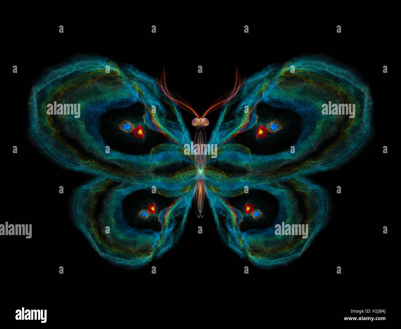 Magic of Butterfly Stock Photo - Alamy