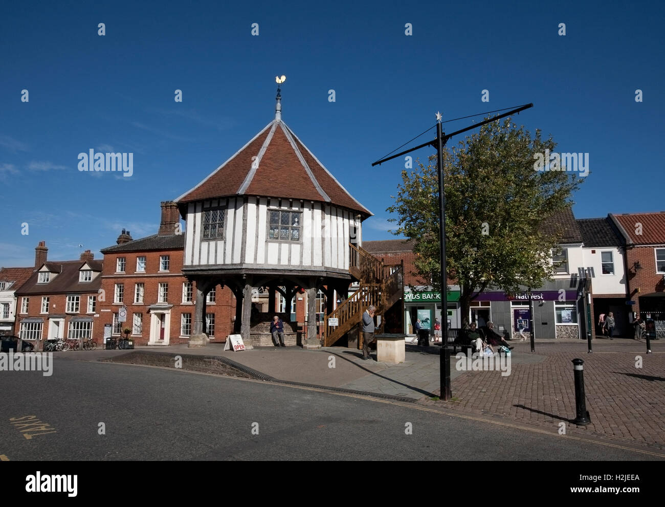 Wymondham Norfolk England Stock Photo Alamy