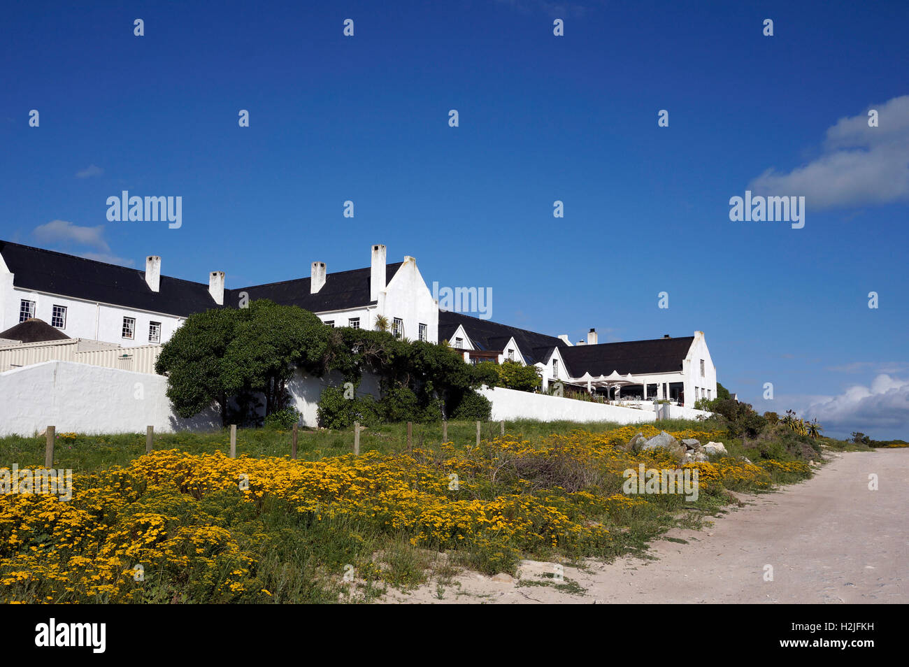 The Farmhouse Hotel in Langebaan, Western Cape Province, South Africa. Stock Photo