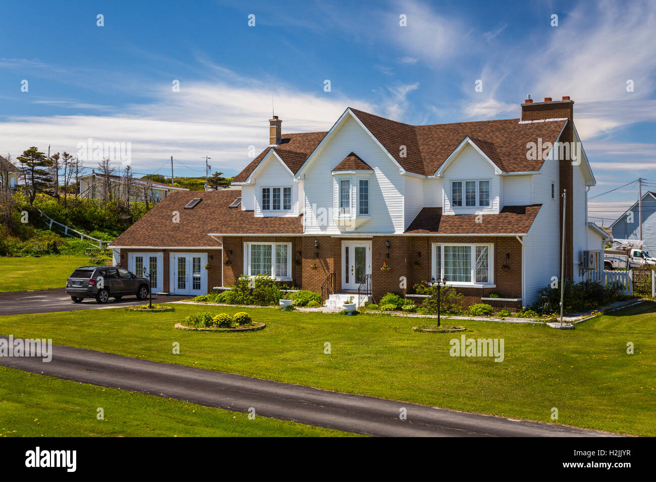 A modern home near Port au Choix, Newfoundland and Labrador, Canada