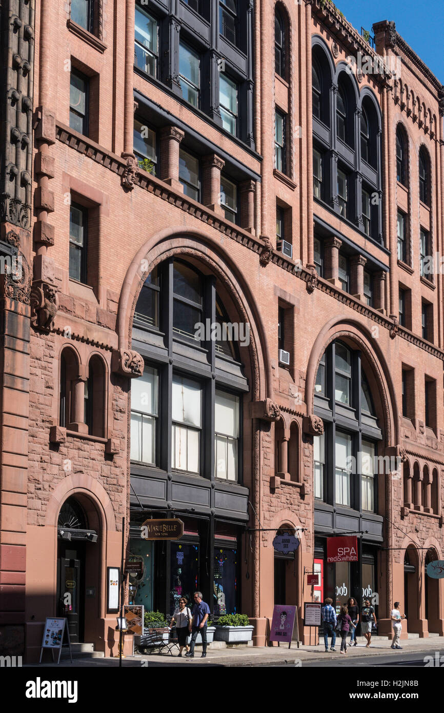 Architecture, SoHo Cast Iron Historic District, NYC Stock Photo Alamy