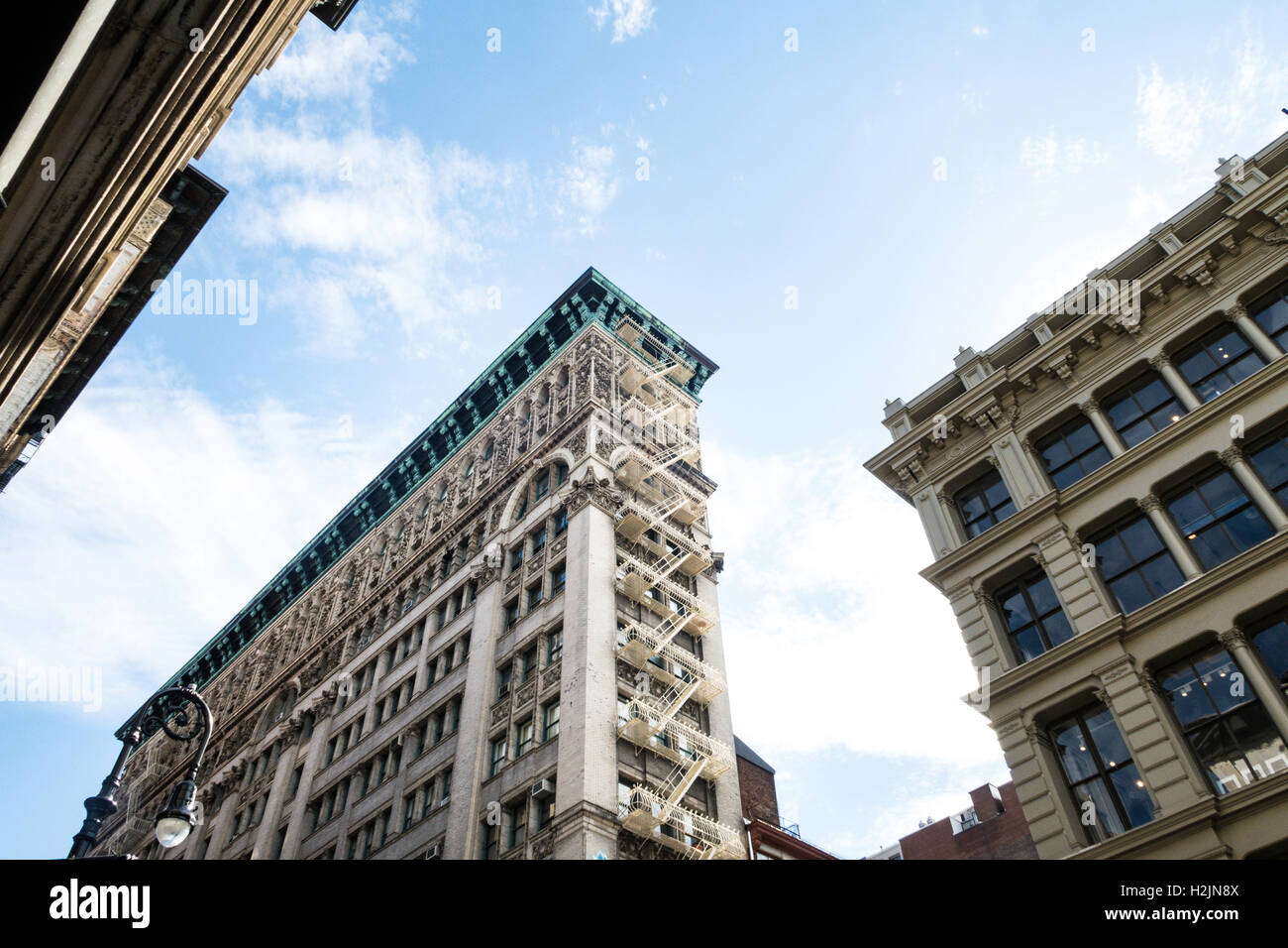 Architecture, SoHo Cast Iron Historic District, NYC Stock Photo Alamy