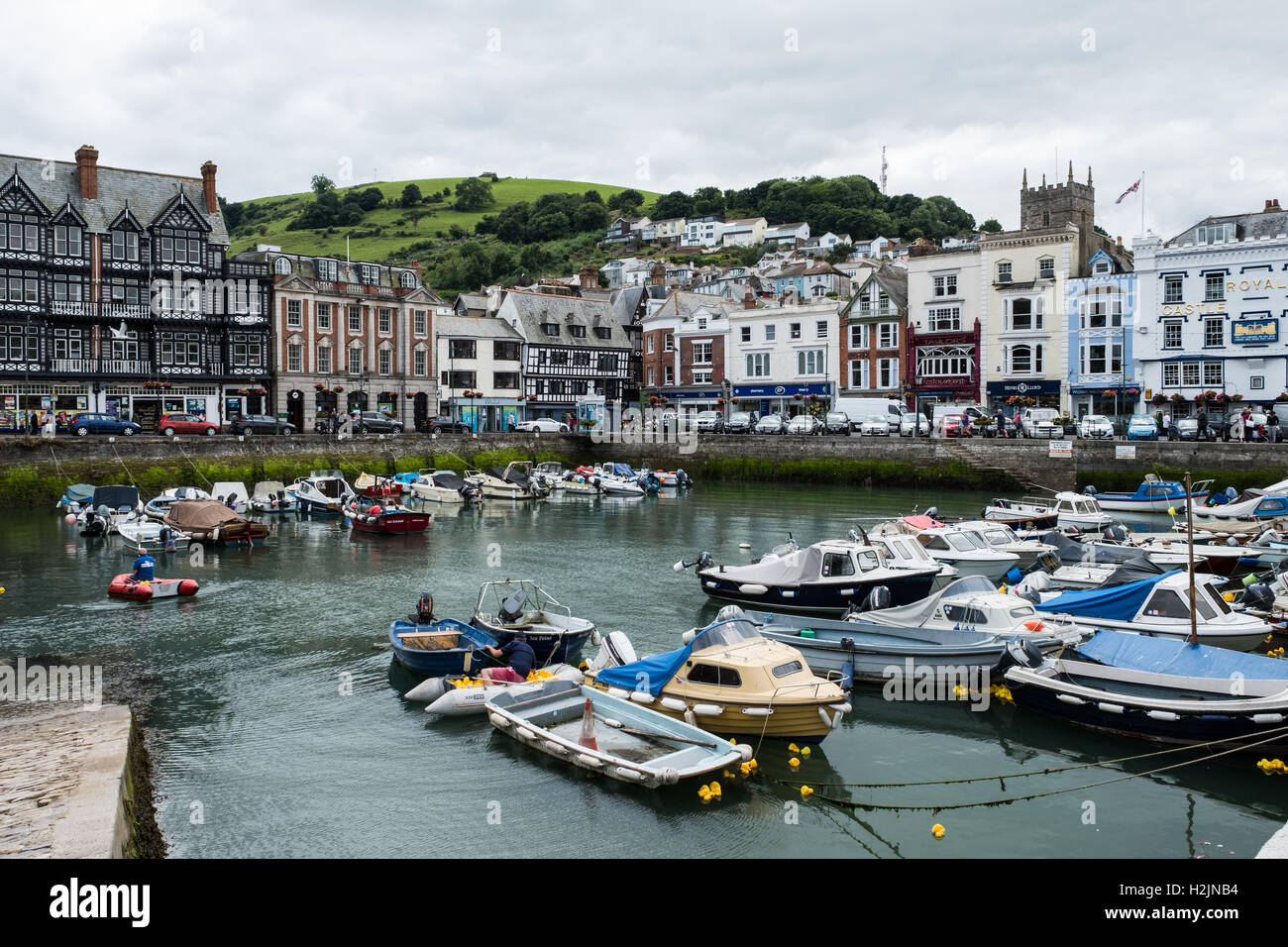 The 'Boat Float' at Dartmouth, Devon, England, UK Stock Photo Alamy
