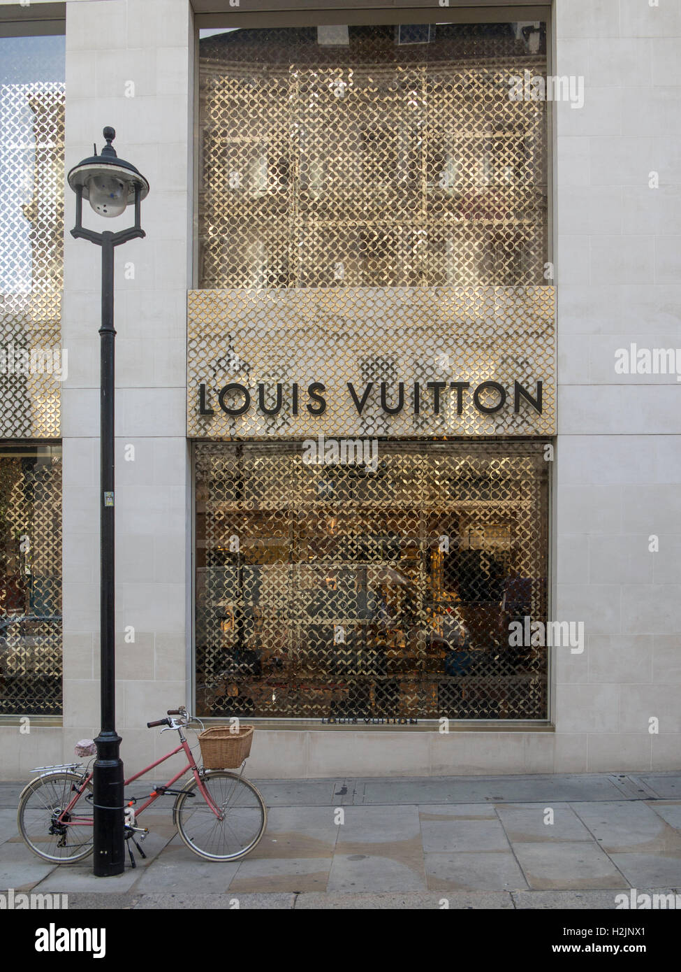 Louis Vuitton store front in London Stock Photo - Alamy