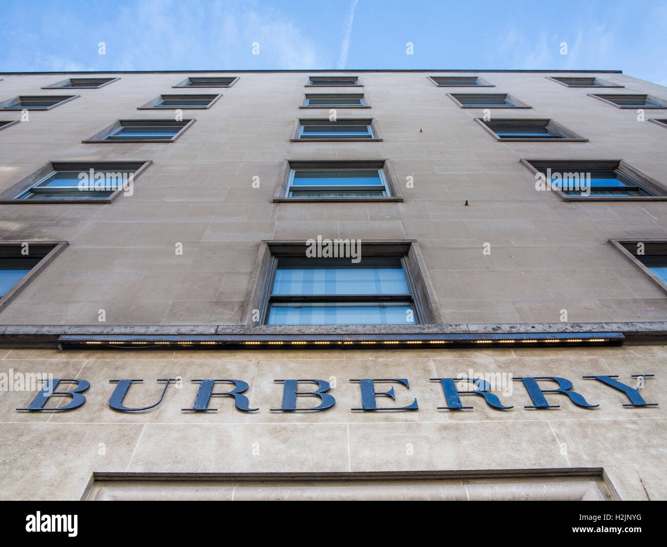 Burberry building and offices, London Bond Street Stock Photo
