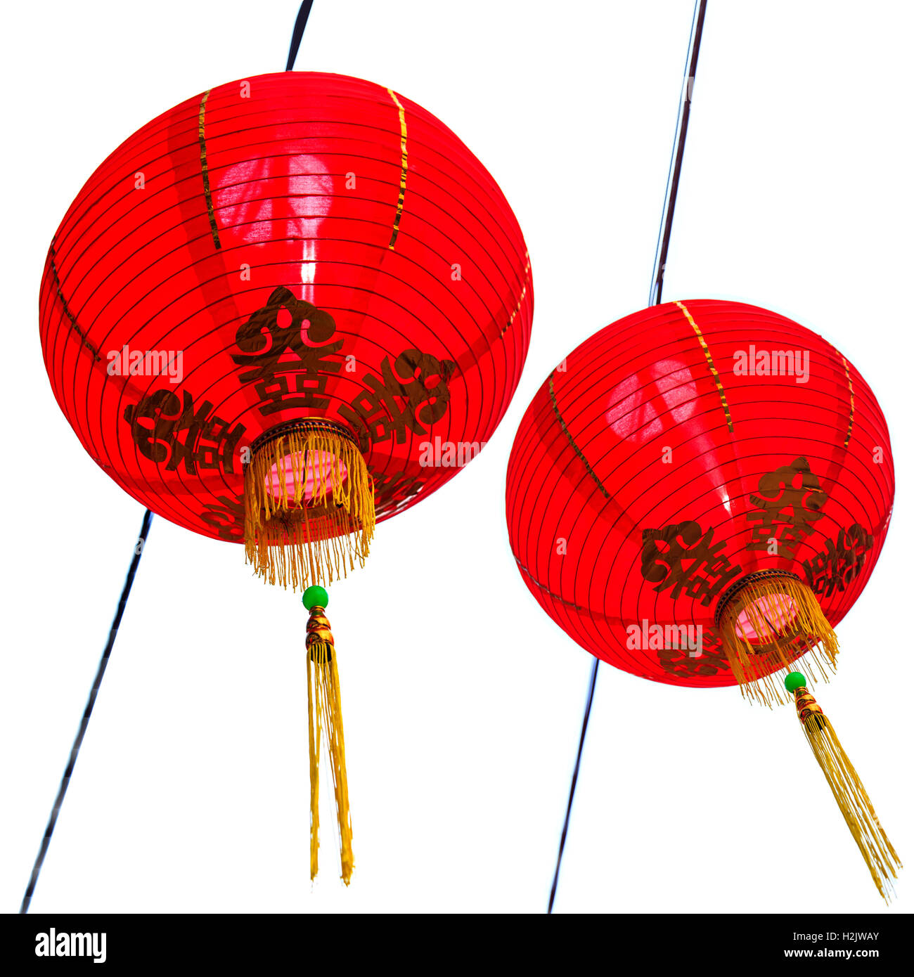 Chinese lantern Cut Out Stock Images & Pictures Alamy