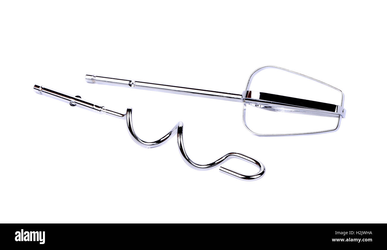 Electric beater attachments Stock Photo Alamy