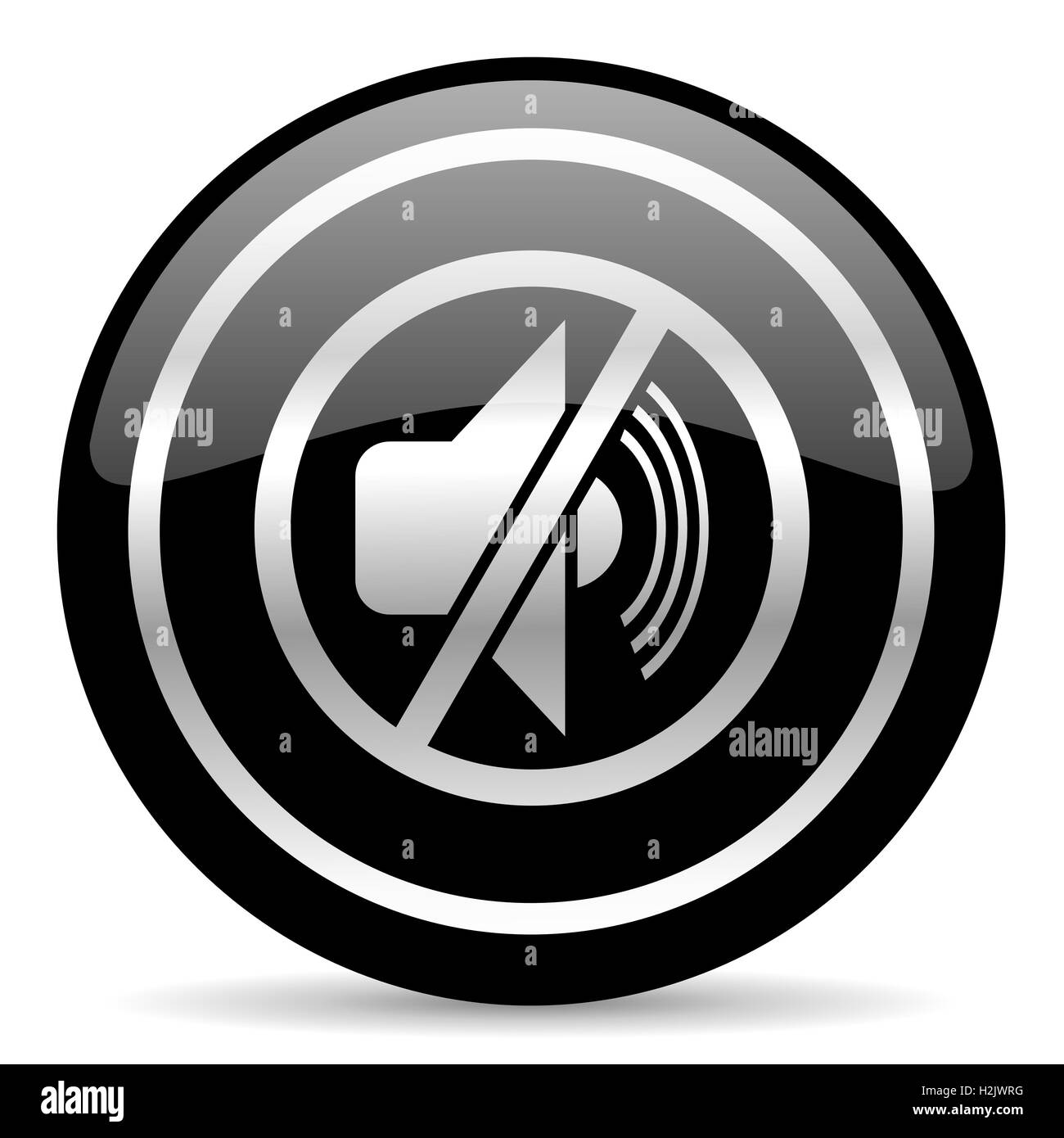 Speaker mute Black and White Stock Photos & Images Alamy