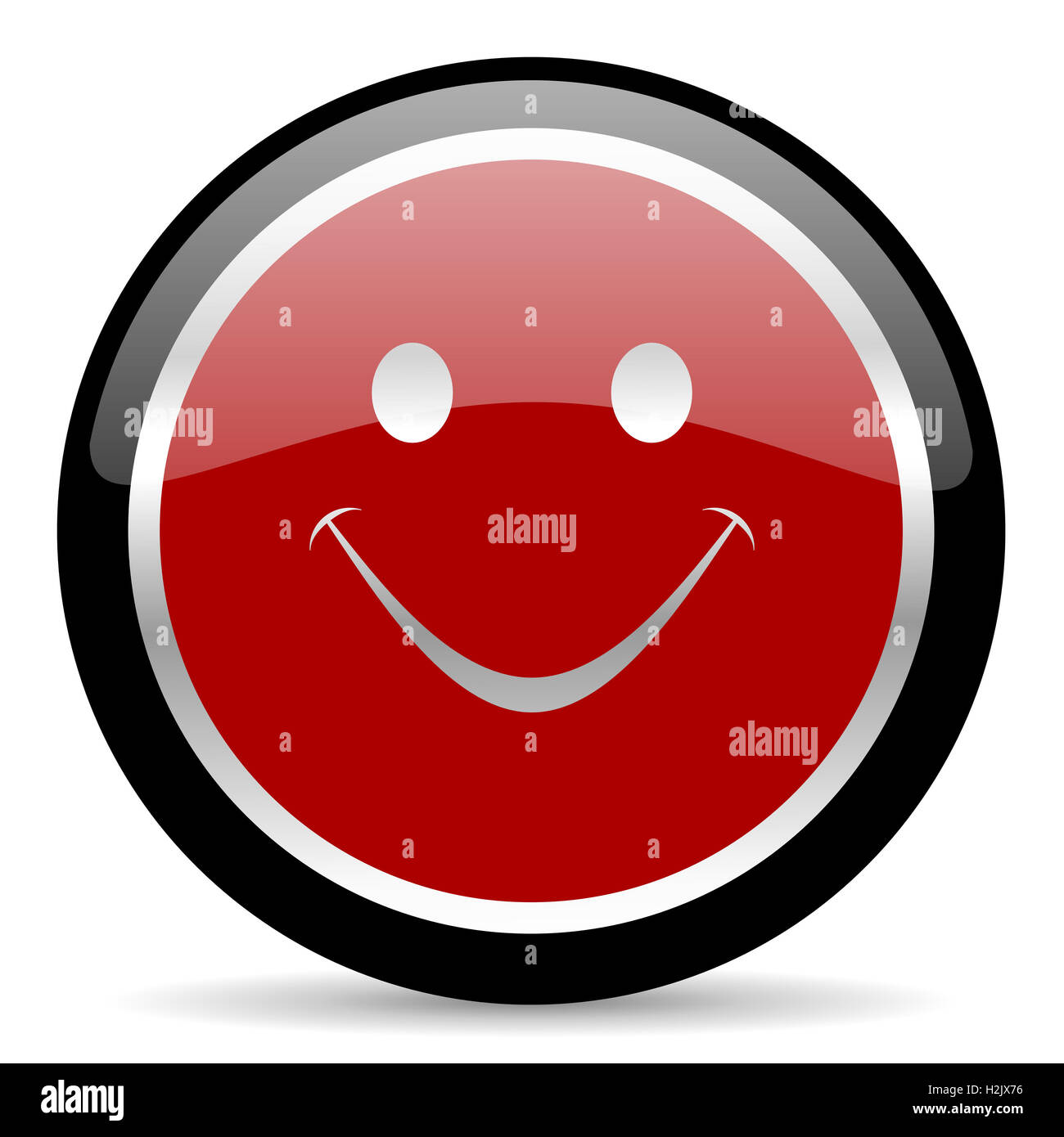 Smile icon hi-res stock photography and images - Alamy