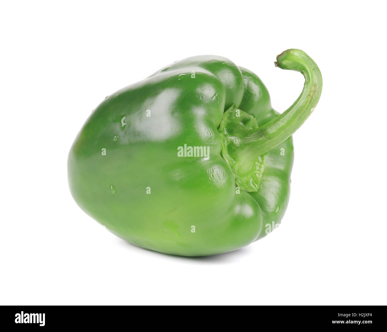 Green bell pepper Stock Photo - Alamy