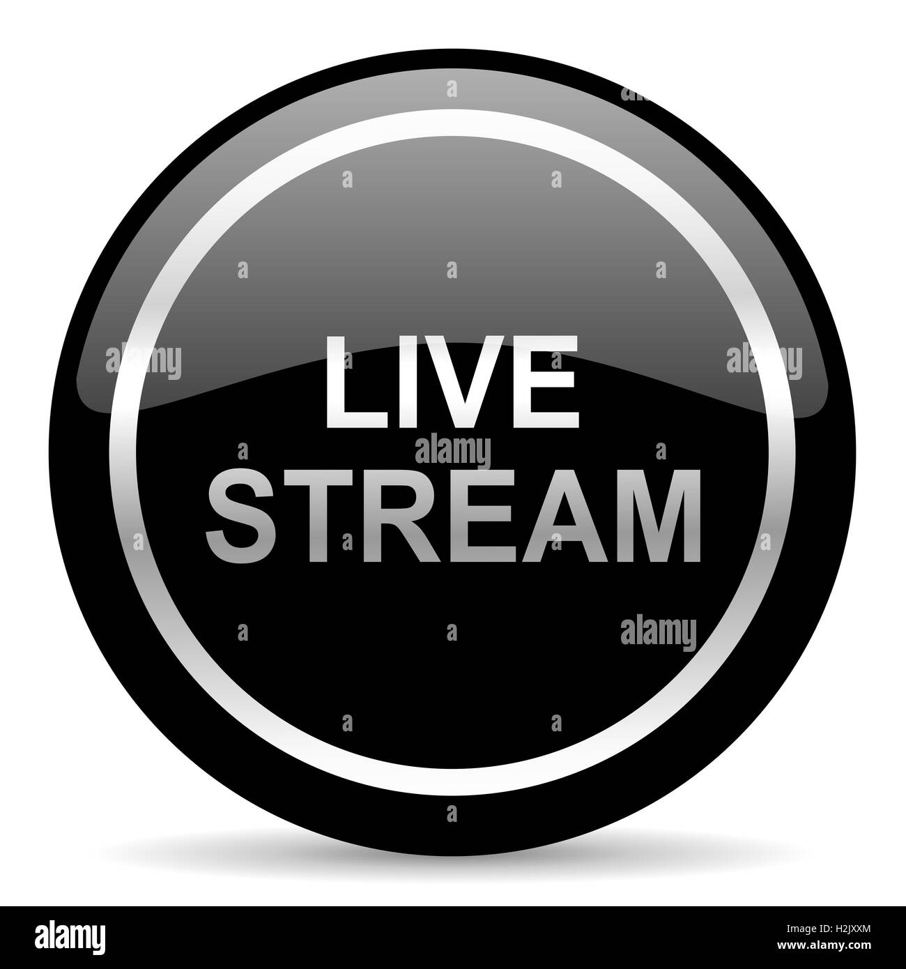 live stream icon Stock Photo - Alamy