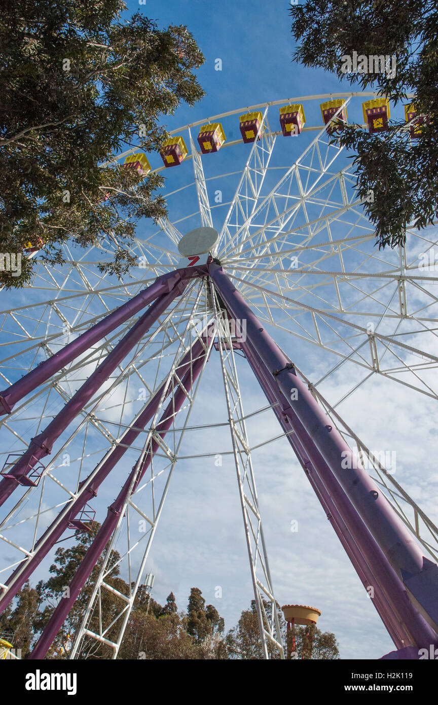 Ferris Wheel at the Royal Melbourne Show Stock Photo
