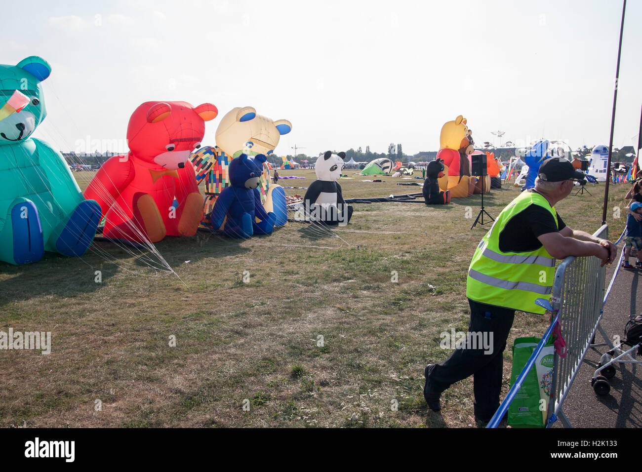 Kites Kite Festival Berlin Germany Stock Photo Alamy