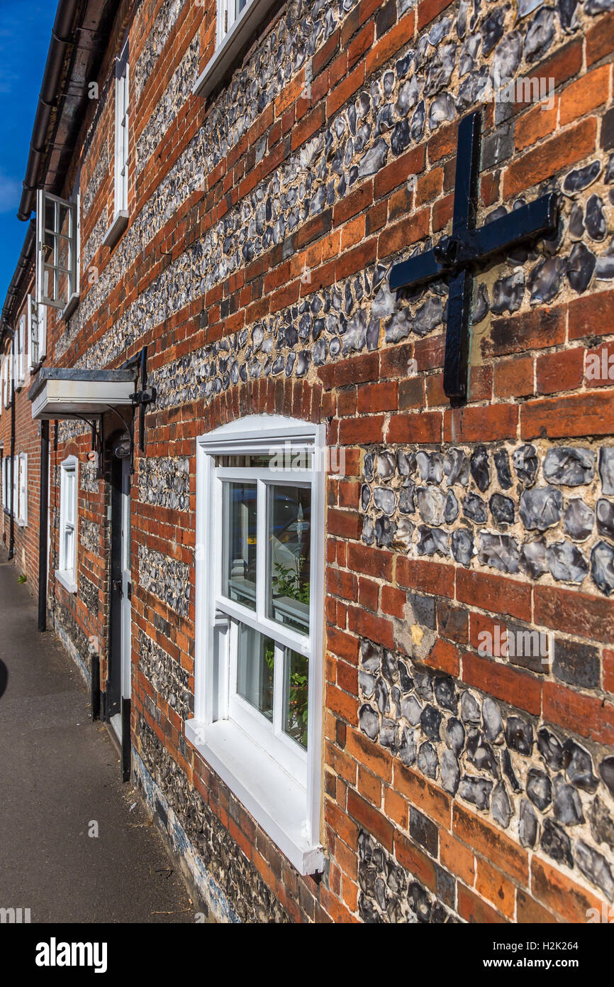Wiltshire Salisbury Old buildings in Harnham Road Stock Photo Alamy