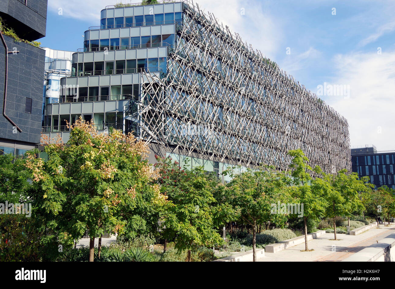 Paris France, HQ building Direction de l'Urbanisme Stock Photo