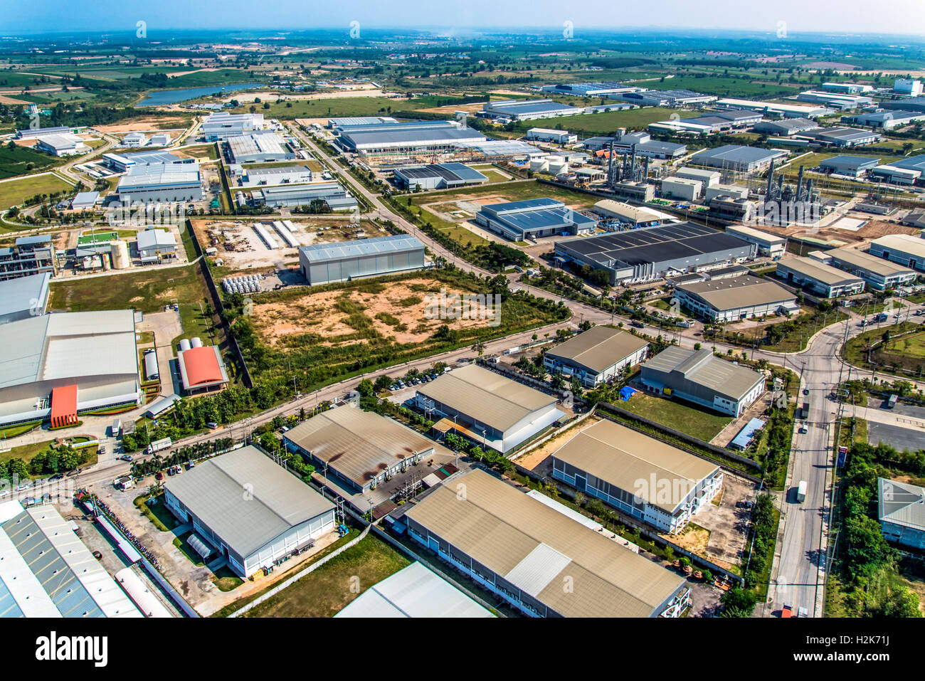 Industrial estate heavy industry manufacturer and storage distribution ... - Luxury Industrial Estates With Secure Data Storage