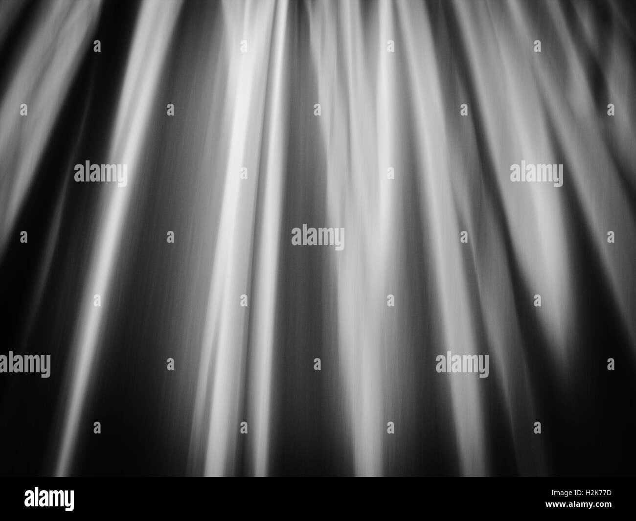 Motion Blur Rippled Pattern in grey and black. Stock Photo