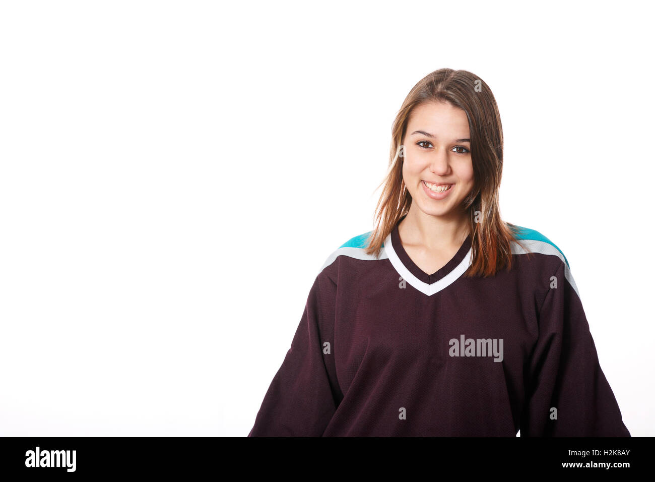 Girl Slovakian Hockey Fan Stock Photo by ©muro 57557573